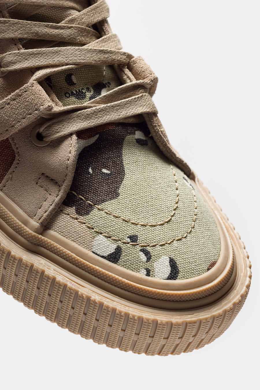 Vans OAMC x WTAPS x OTW Sk8-Hi GL Lug Sneaker in Desert Camo - Notre