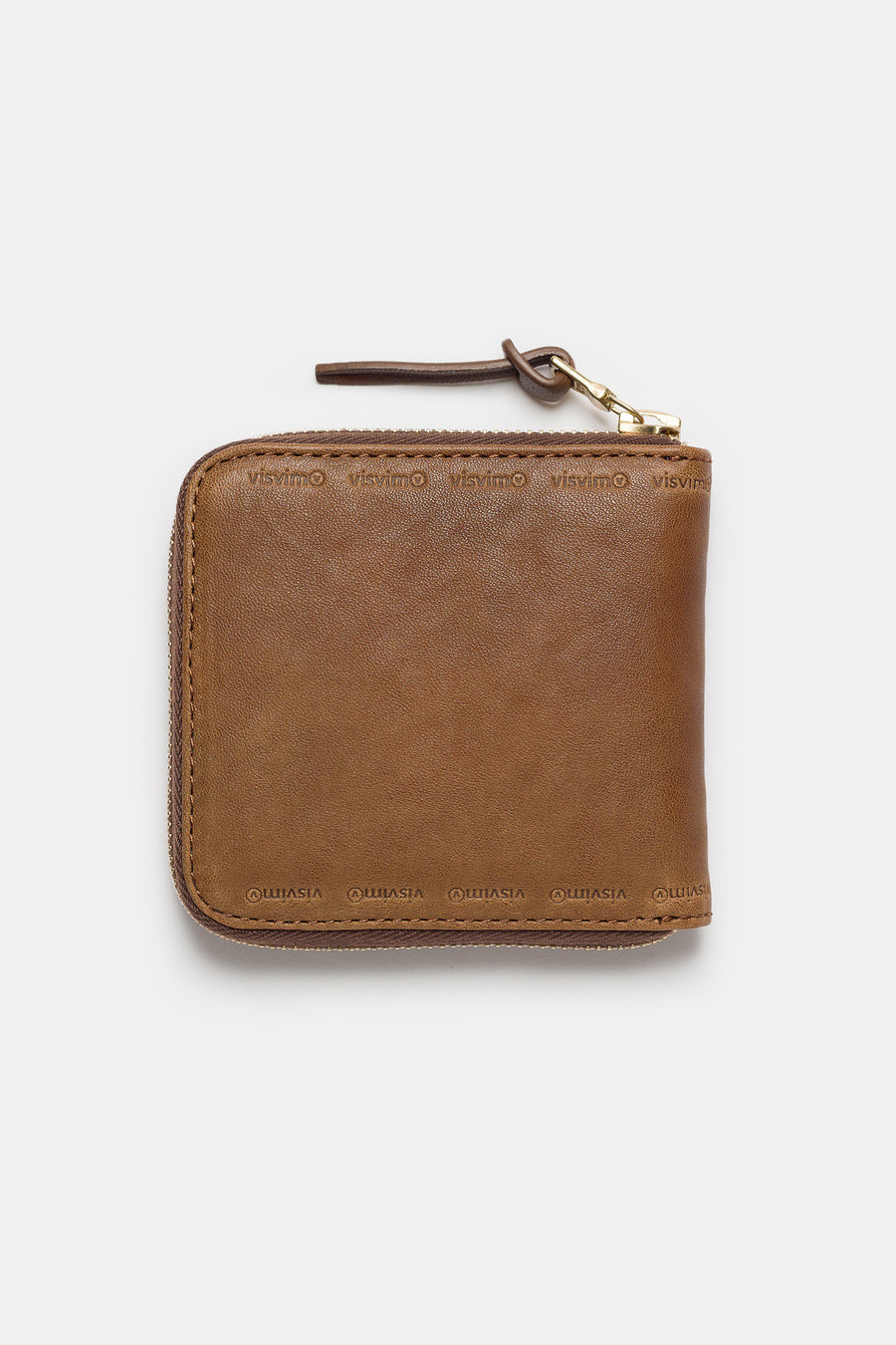 visvim Leather Bi-Fold Wallet in Brown - Notre