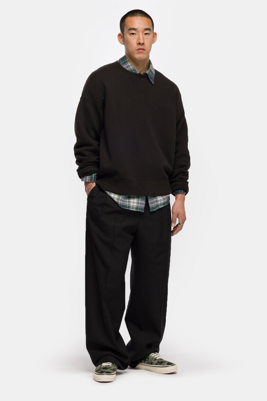 visvim Russo Pant in Santome Black - Notre