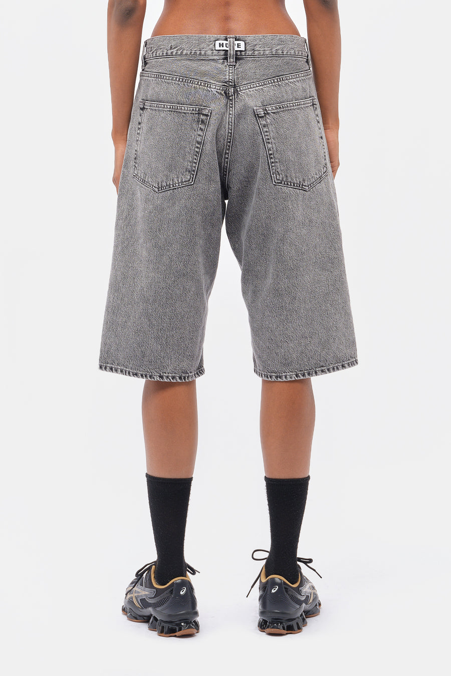 HOPE Criss Shorts in Mid Grey - Notre