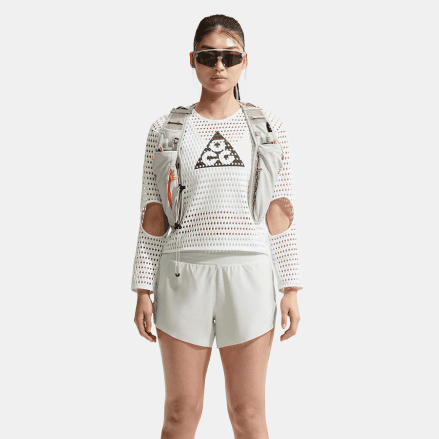 ACG Women's Radical AirFlow NXT Dri-FIT Long Sleeve Trail Running Top in White